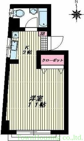 ニューカーサ麻布の物件間取画像